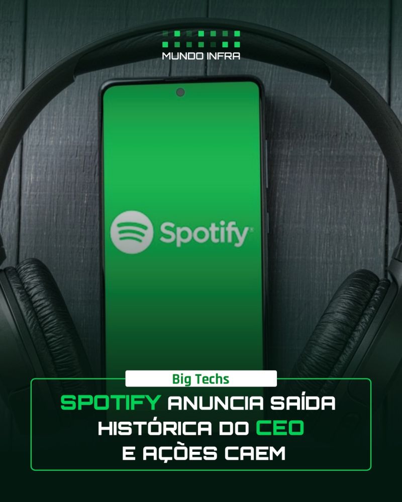 Spotify Anuncia Saída Histórica do CEO e Ações Caem