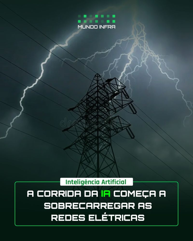 A Corrida da IA Começa a Sobrecarregar as Redes Elétricas