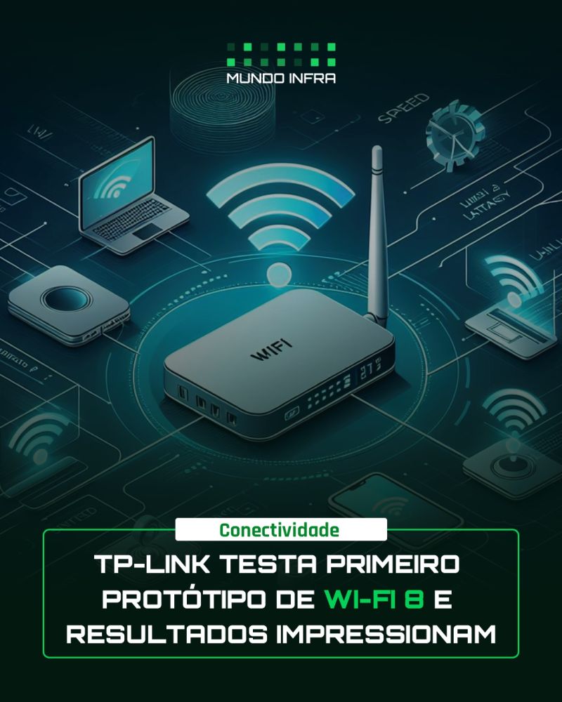 TP-LINK Teste Primeiro Protótipo de Wi-Fi 8 e Resultados Impressionam
